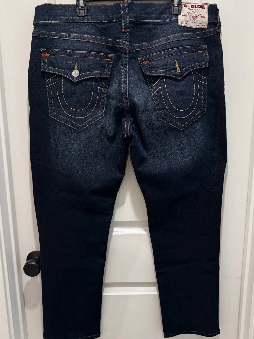 True Religion Jeans in Dark Indigo Wash